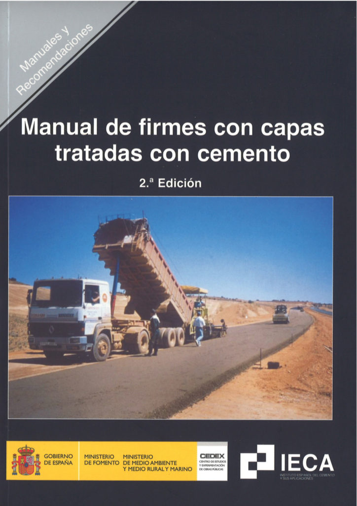 Manual de firmes con capas tratadas con cemento