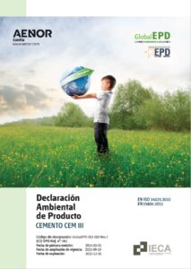 Declaración Ambiental de Producto - DAP CEM III