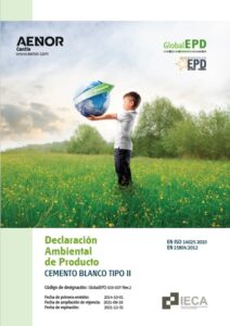 CEM BLII Declaración Ambiental de Producto - DAP Blanco Tipo II